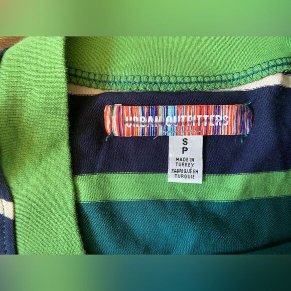 Urban Outfitters Long Sleeve Stripped Top Mens Size SM - Picture 5 of 8